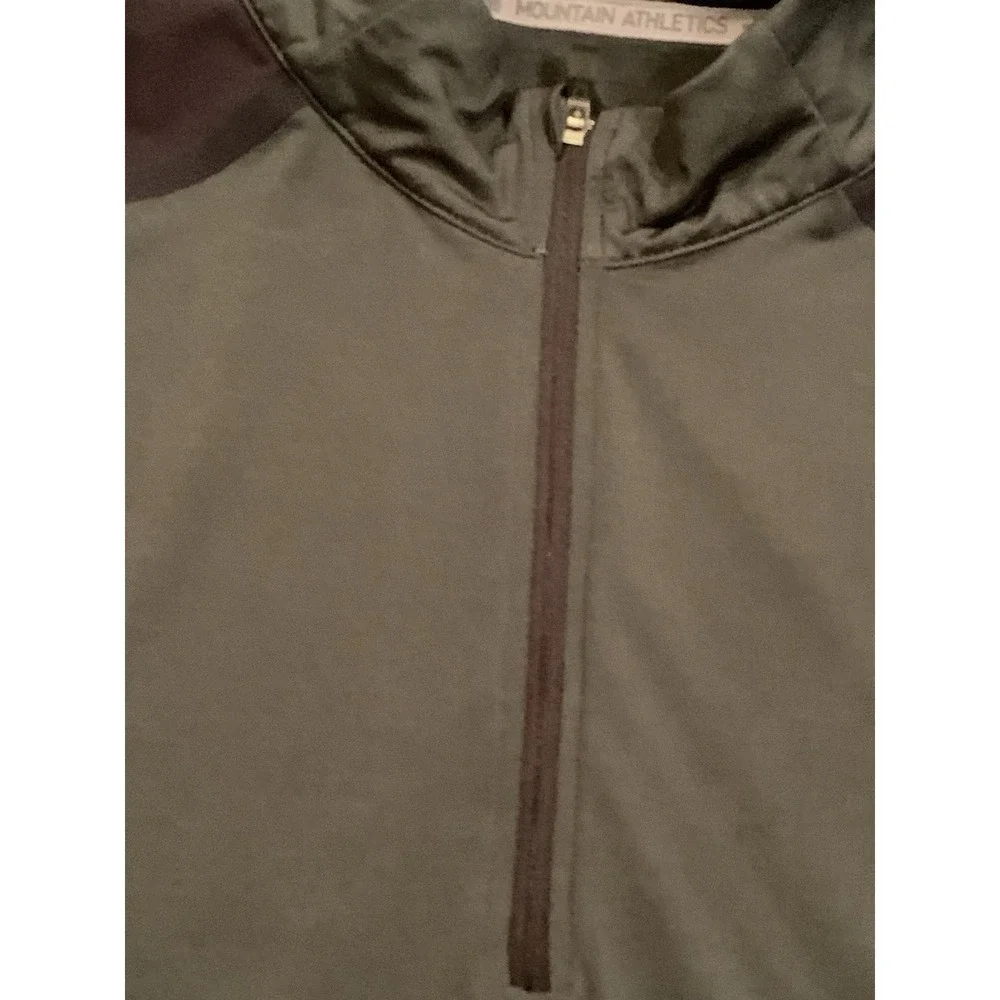 The North Face 1/4 Zip Grey/Black Pullover Flash Dry XD MEN's XL